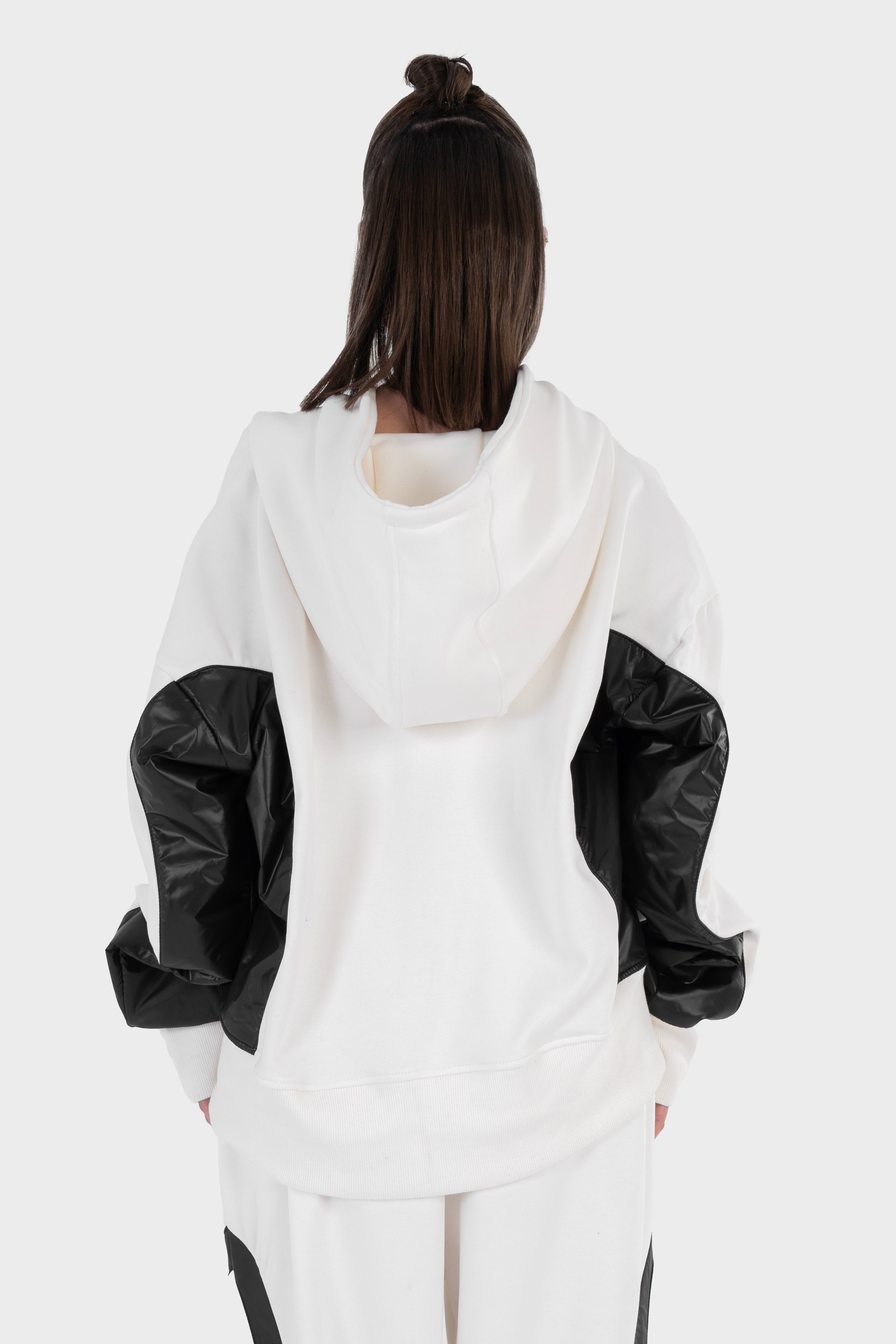 La Curva Motion white zipper jacket