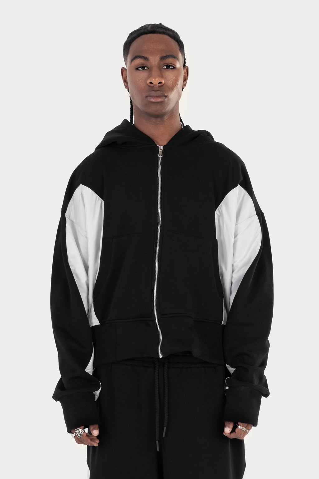 La Curva Motion Black zipper jacket