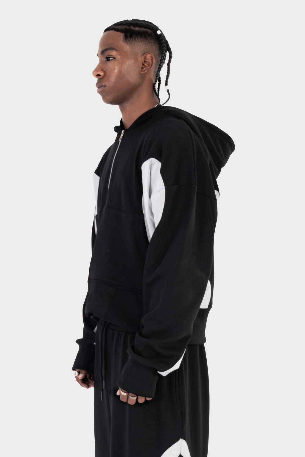 La Curva Motion Black zipper jacket