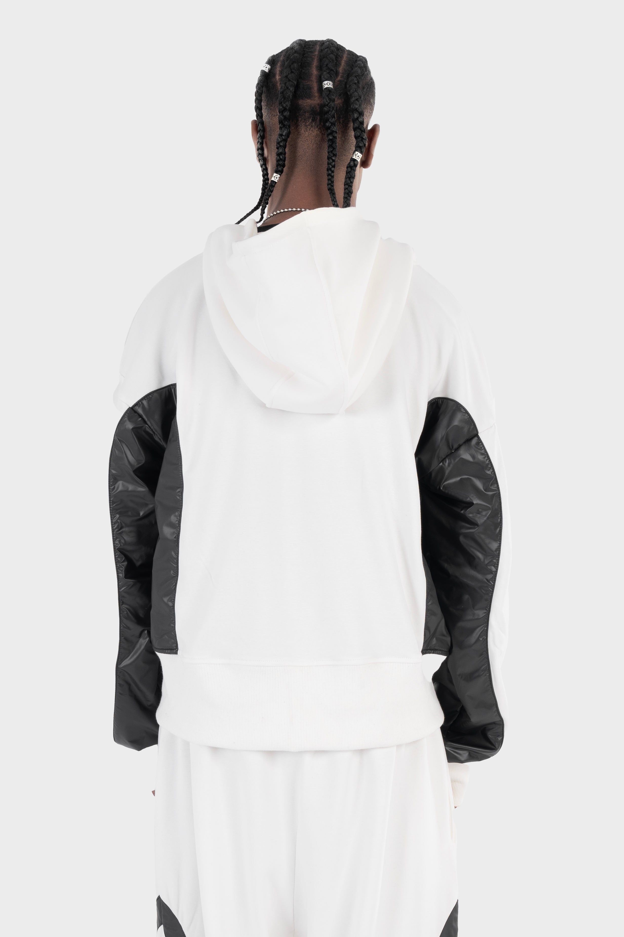 La Curva Motion white zipper jacket