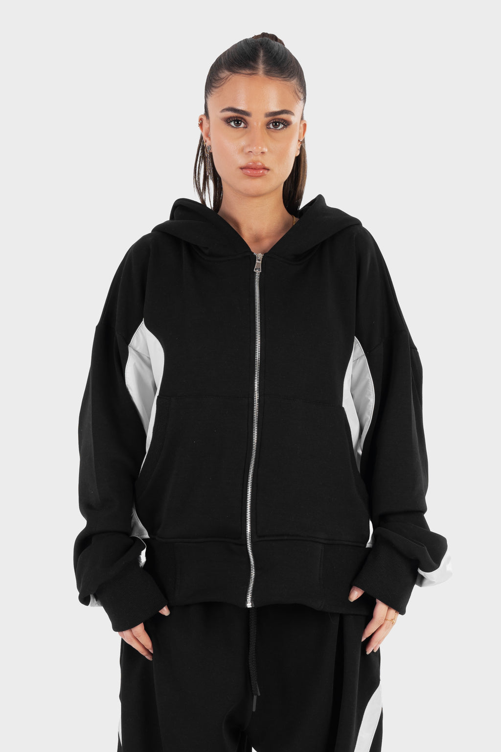 La Curva Motion Black zipper jacket