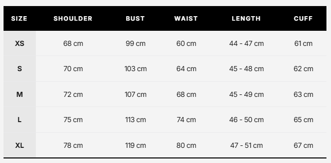 Size Guide